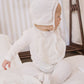 Bebe Detail Bib - White