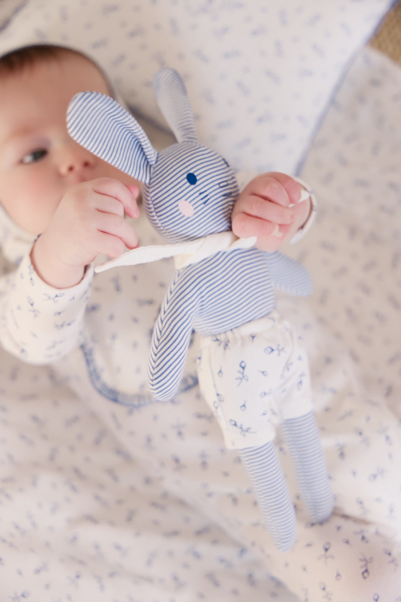 Petit Pois Bunny - Blue