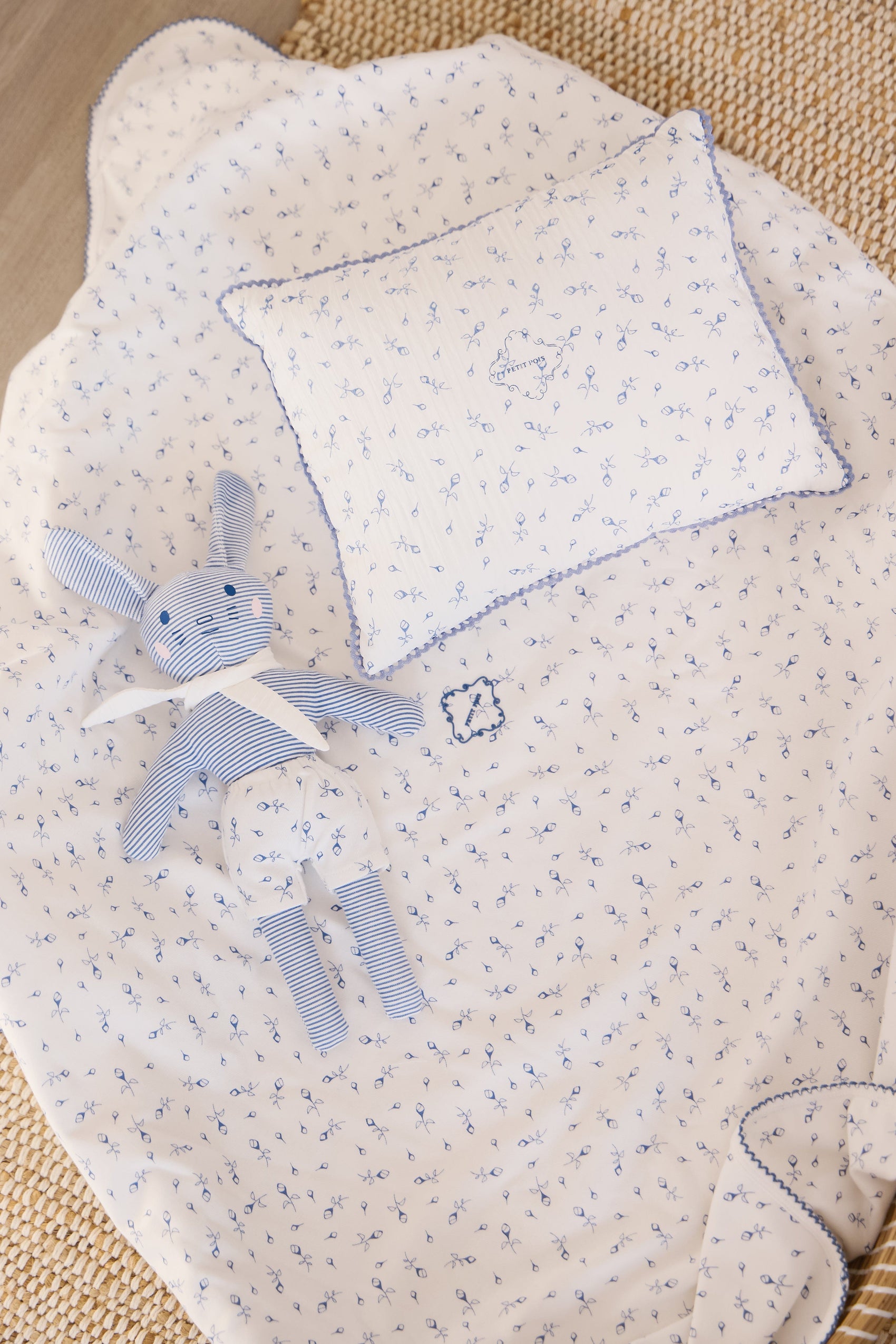 Petit Pois Bunny - Blue