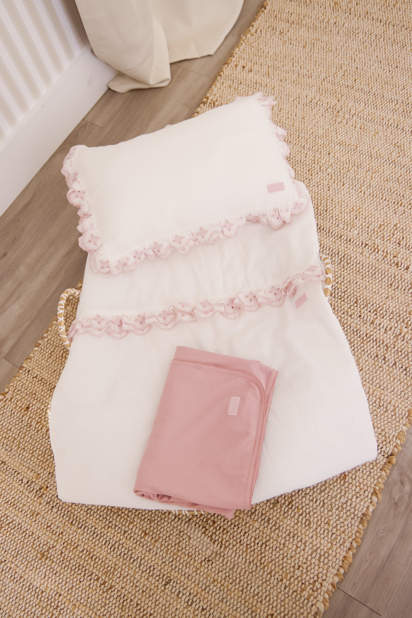 Enfant Mini Crib Set - Pink