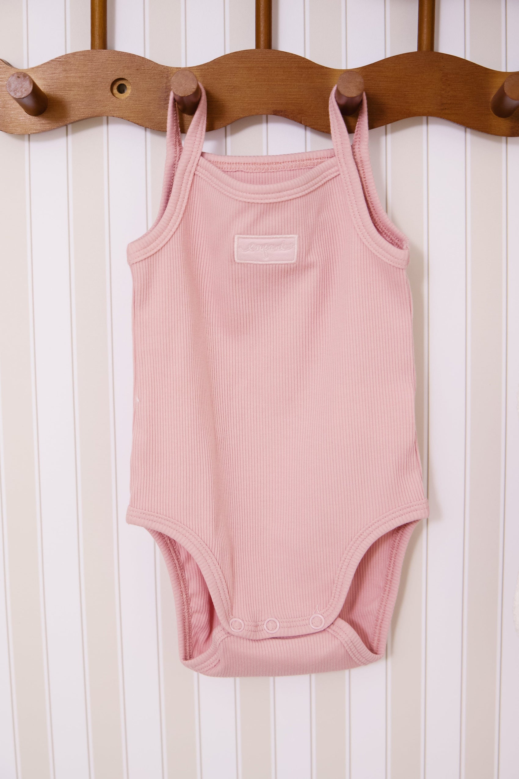 Enfant Rib Onesies 2 Pack - Pink
