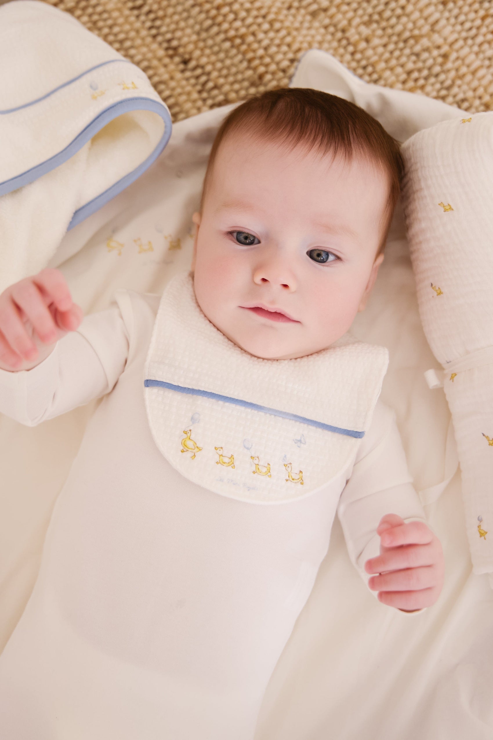 Mini Royals Bib - Blue