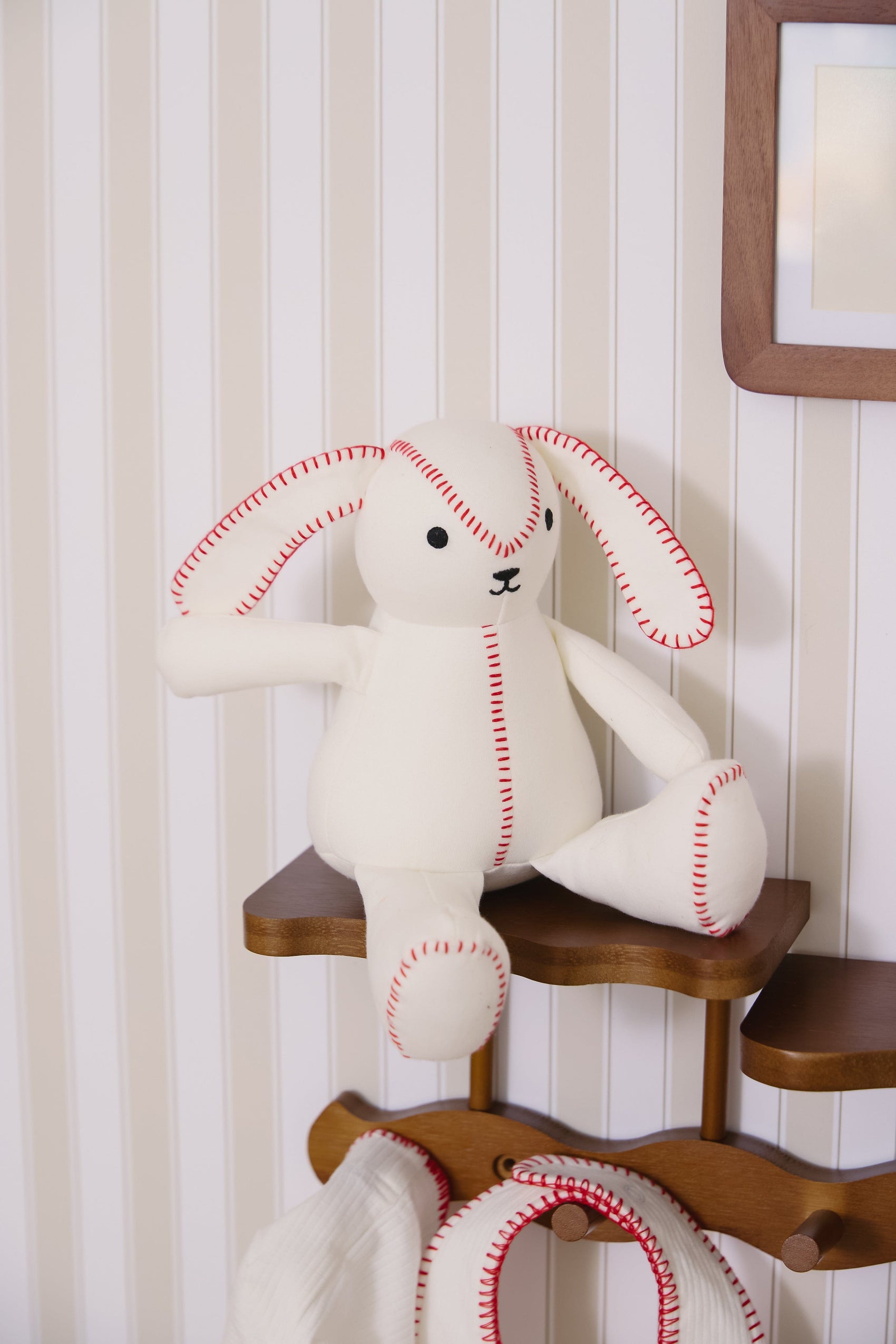 Toile Bunny in a Box - Red