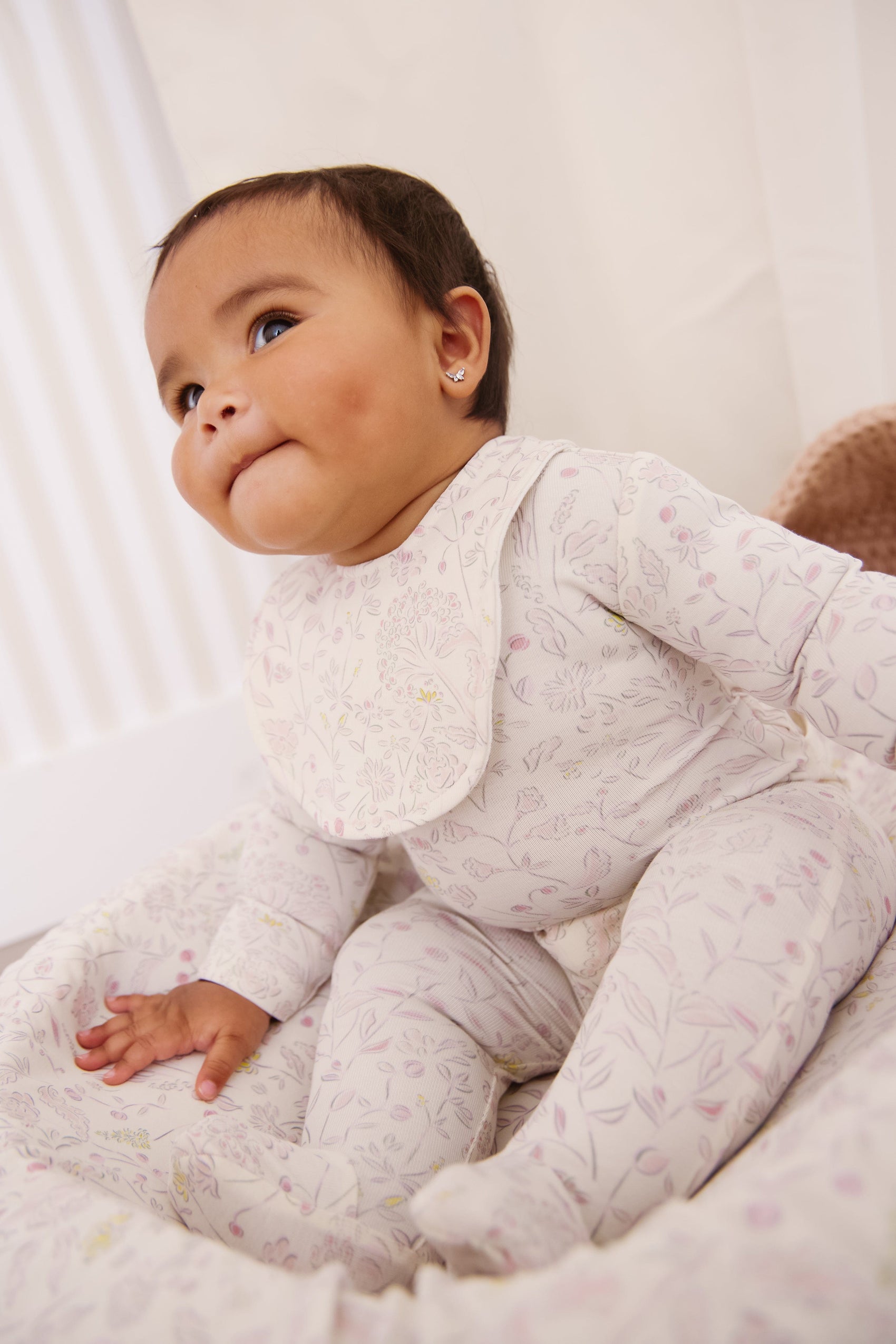 Sprout Footie - Pink