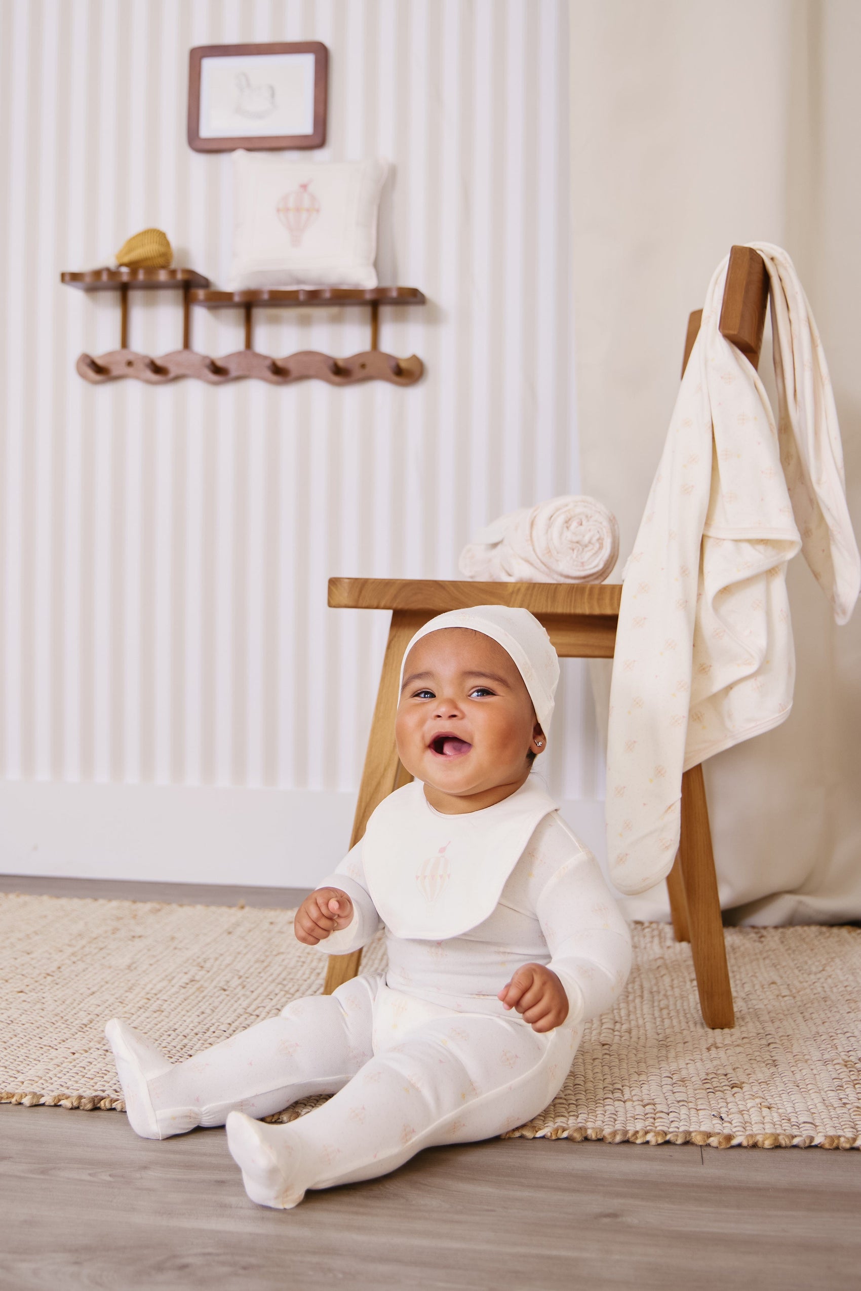 Up & Away Bib - Pink