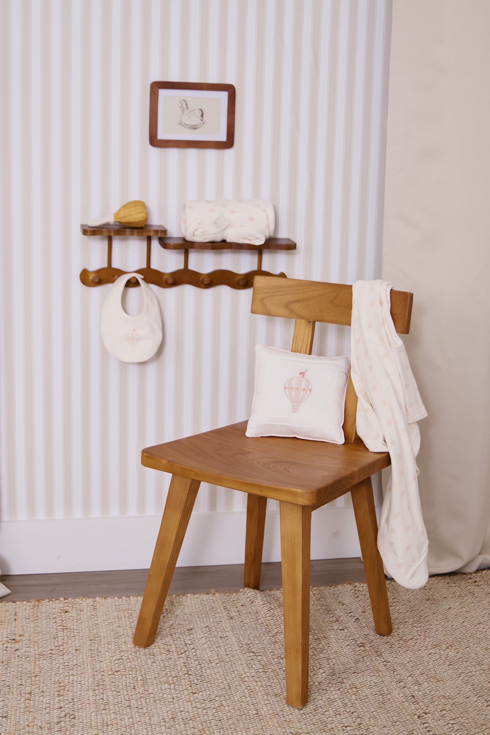 Up & Away Throw Pillow - Pink