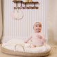 Baby Blocks Swaddle - White Pink