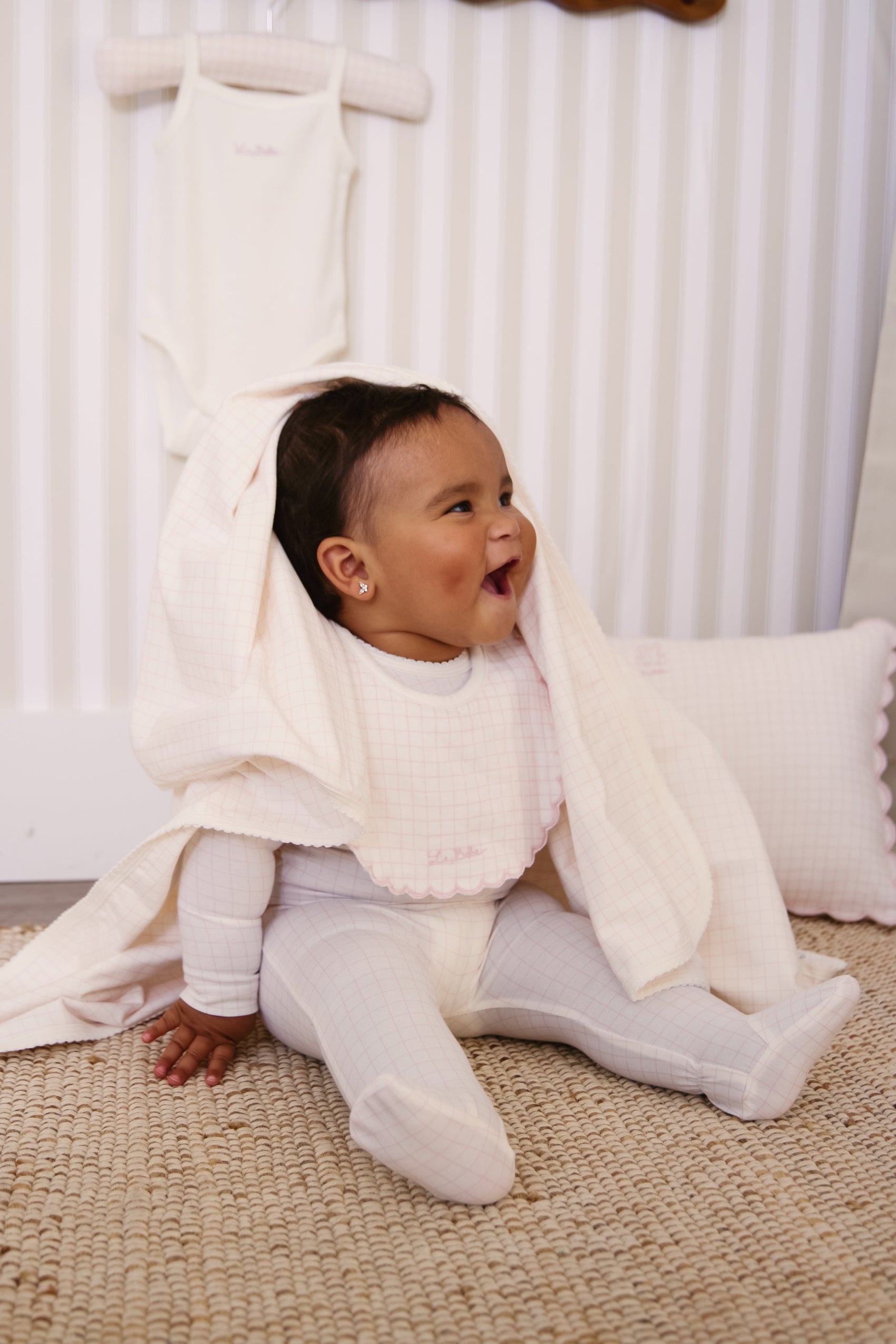 Teddy Au Pane Footie 3PC Set - Pink