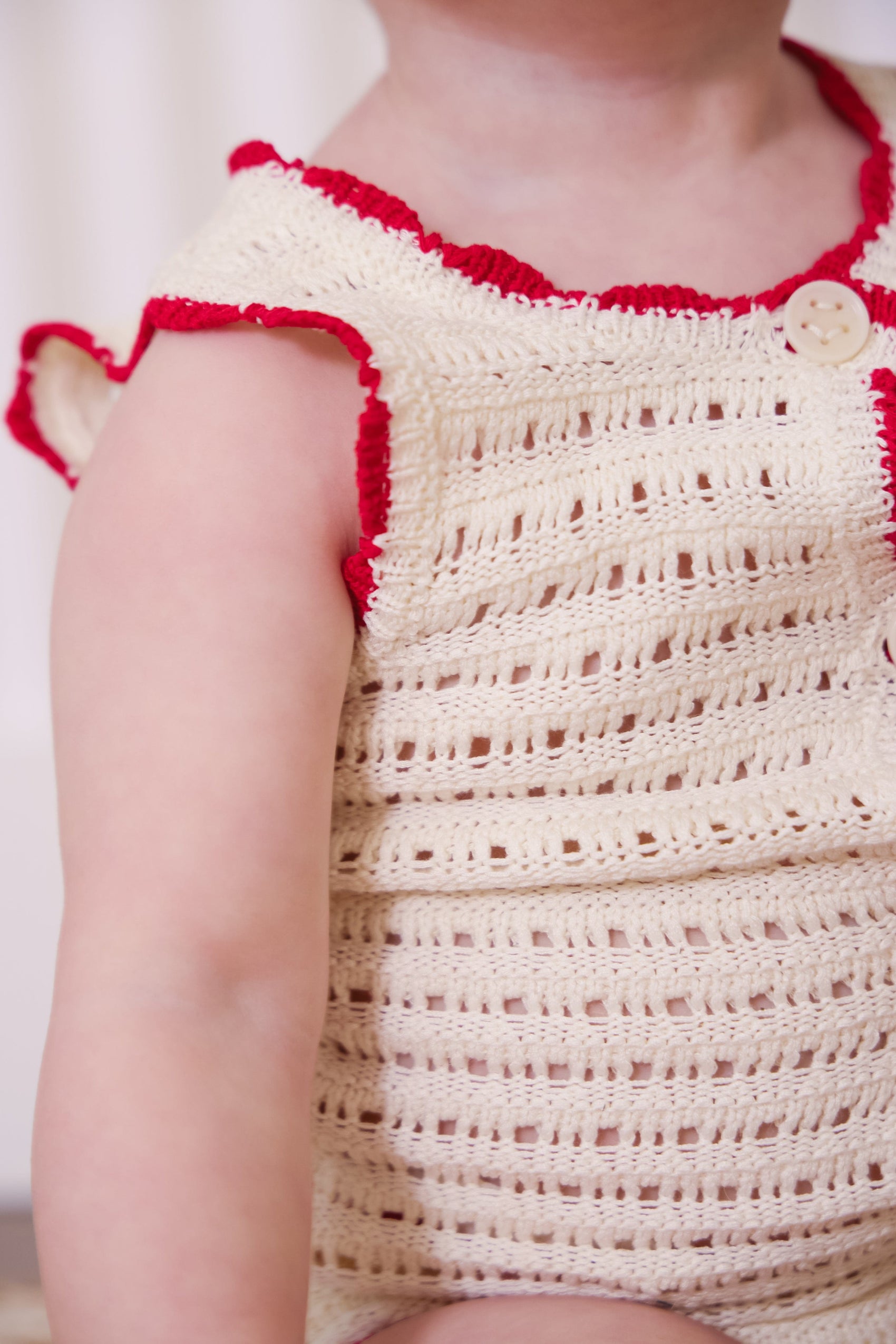 Chunky Knit Set - Red