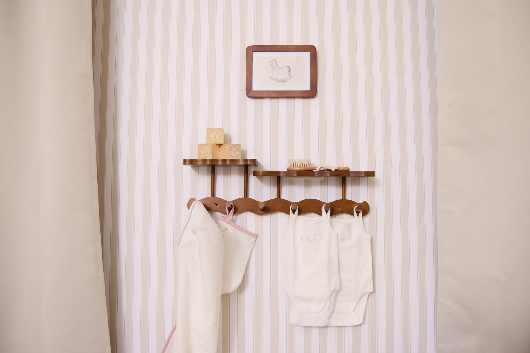 Mini Royals Towel + Mitt Set - Pink