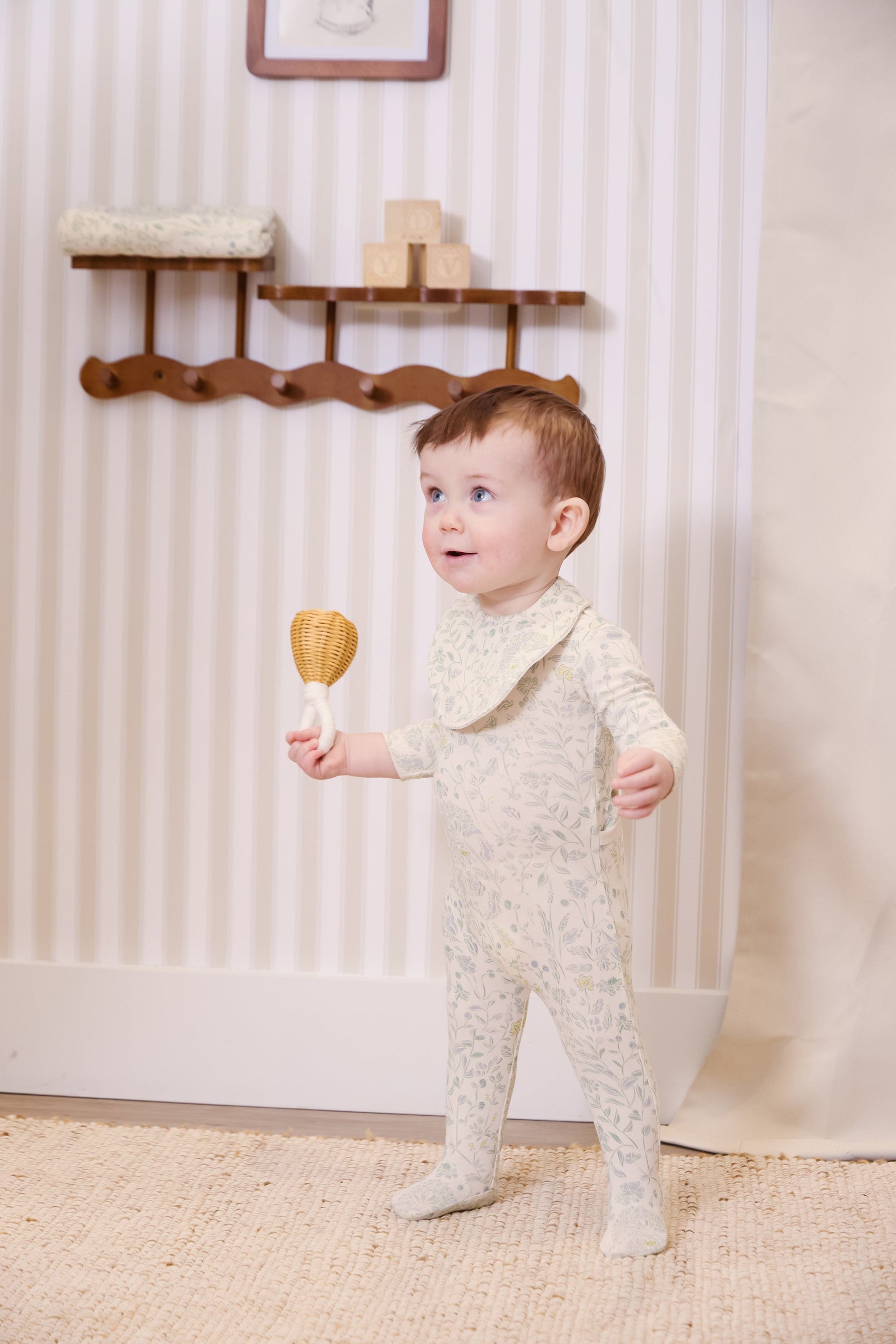 Sprout Footie - Blue