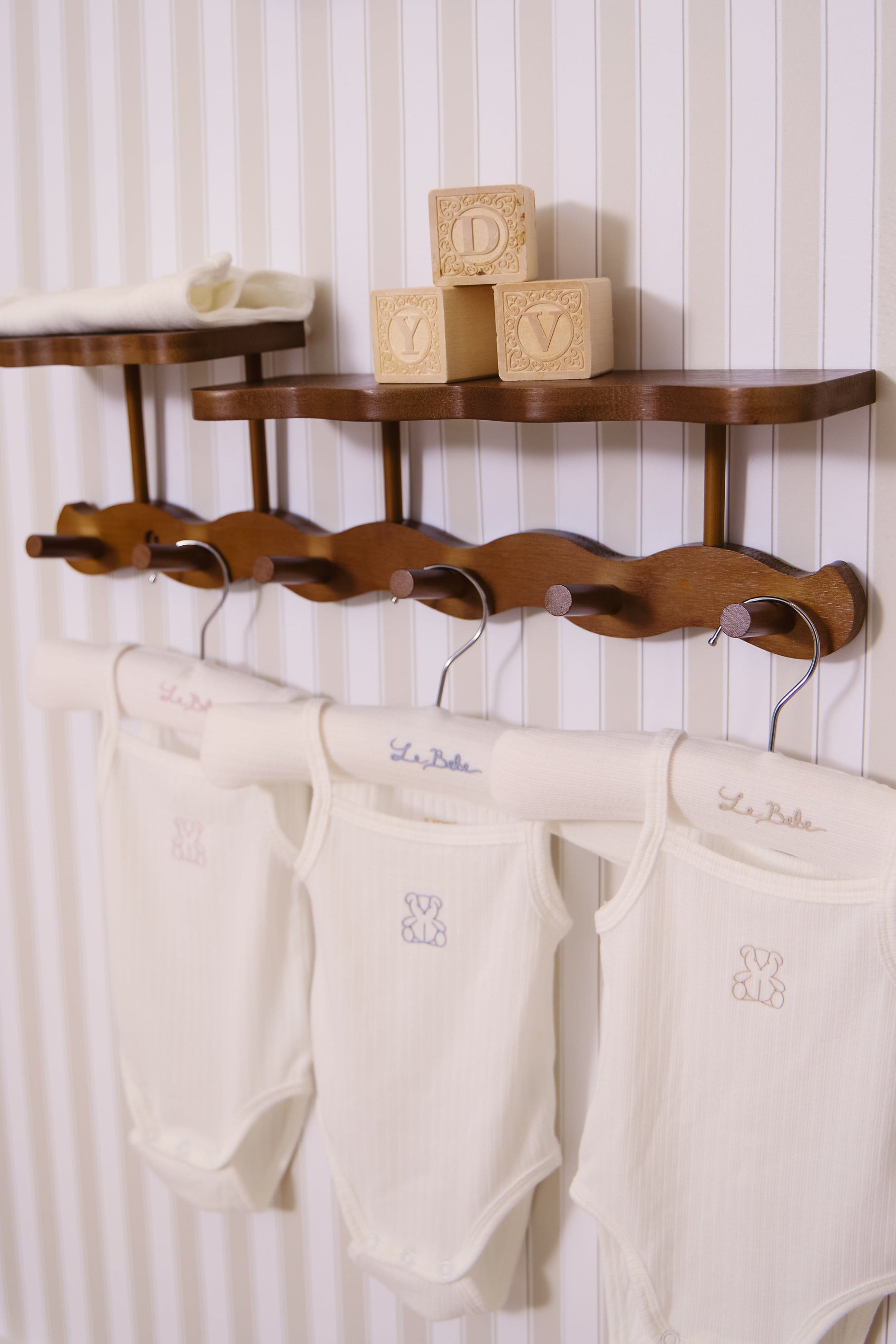 Teddy Au Pane Onesie Set of 2 - Pink