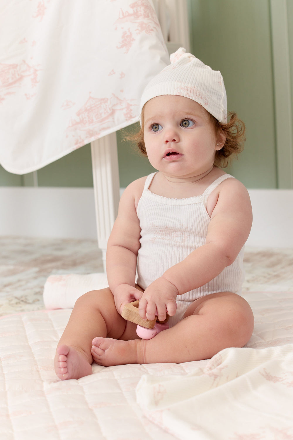 Carousel Onesie Set of 2 - Pink