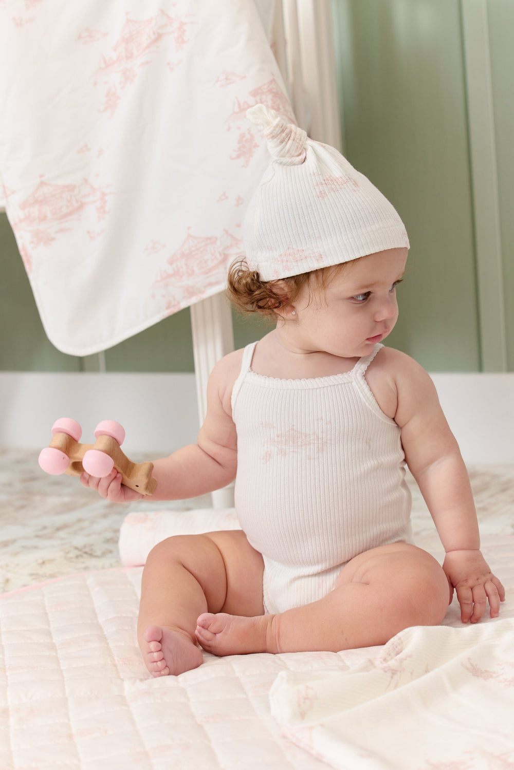 Carousel Onesie Set of 2 - Pink