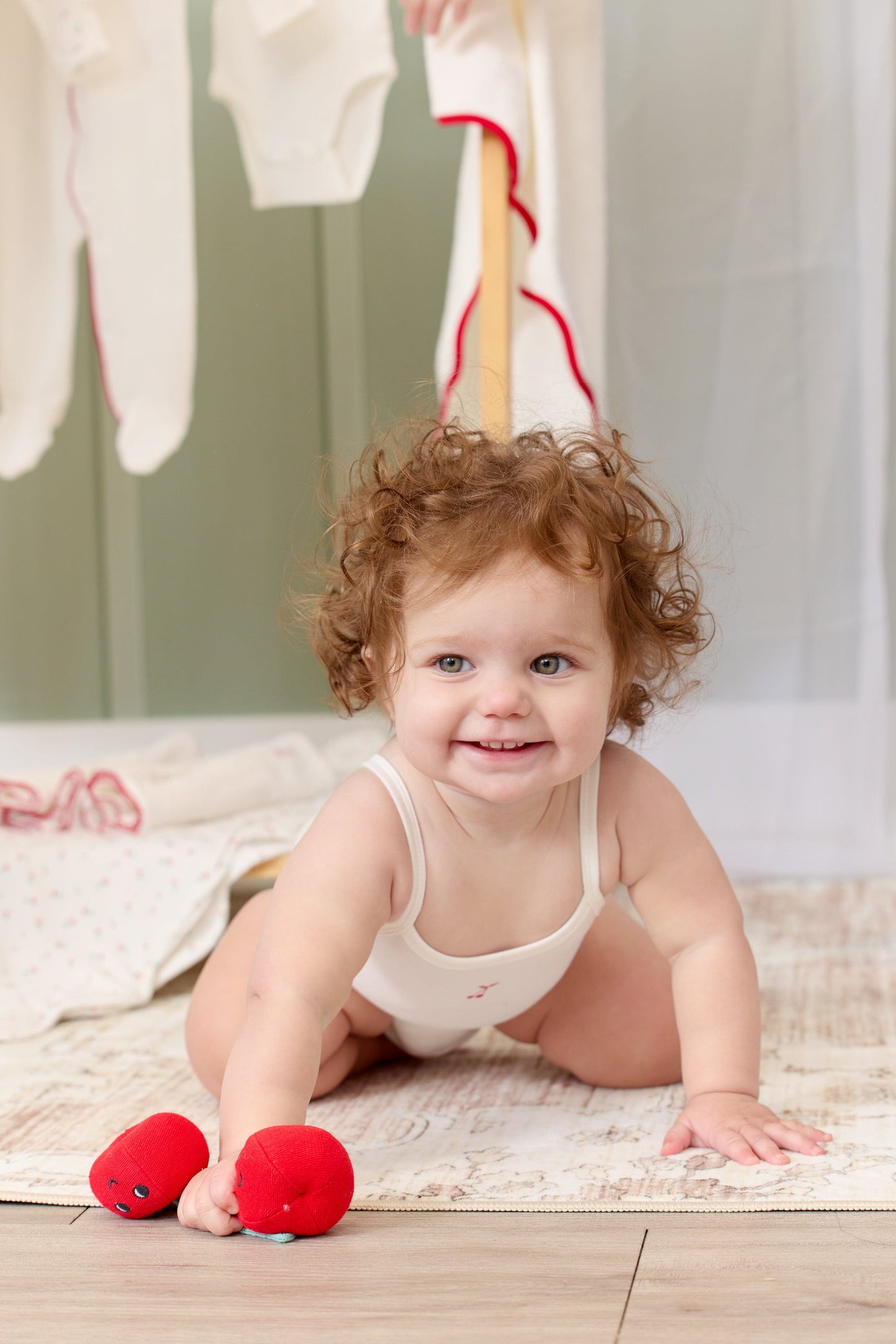 
                  
                    Cherry Rattle Toy - Red
                  
                