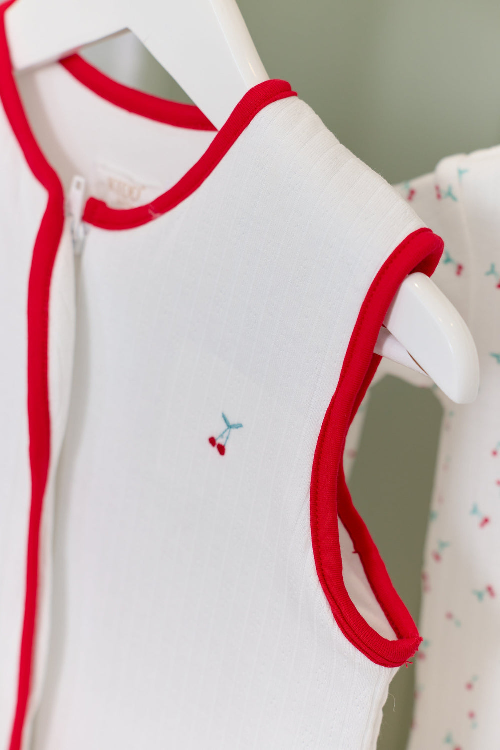 Scallop Sleep Sack - Red