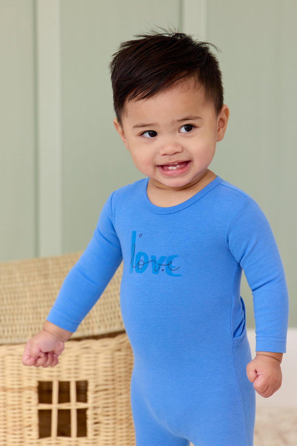 Love Romper - Blue