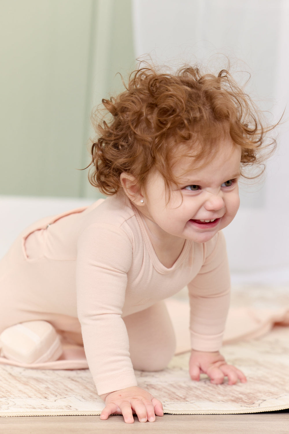 Gift Box Romper - Pink