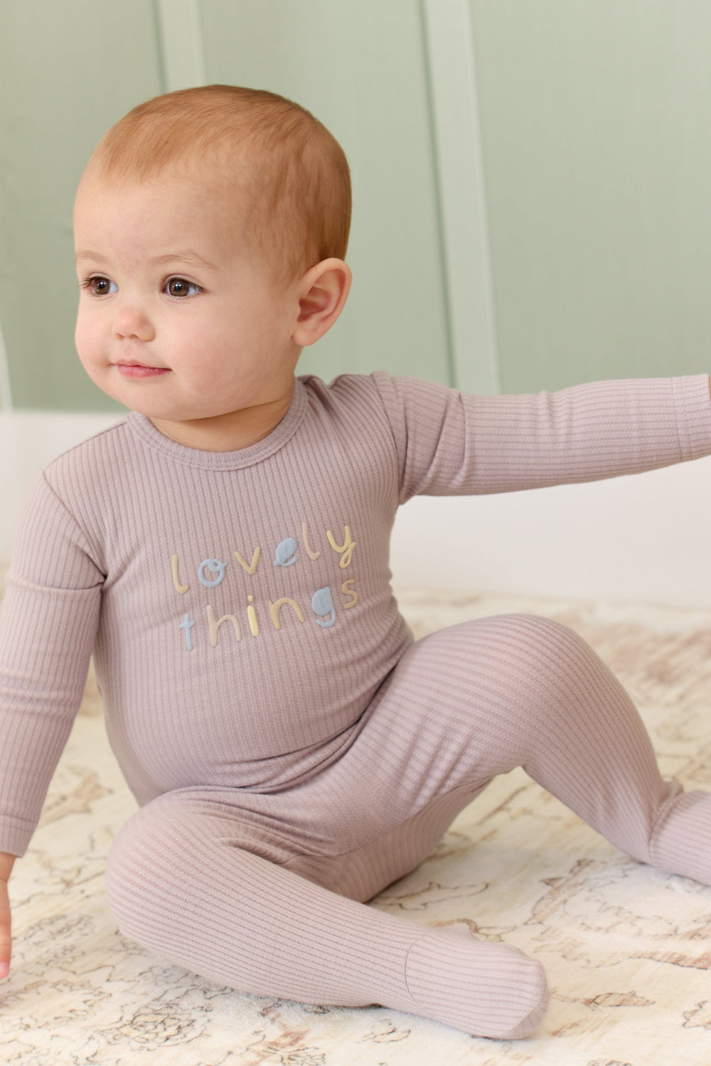 Lovely Things Romper - Lavender