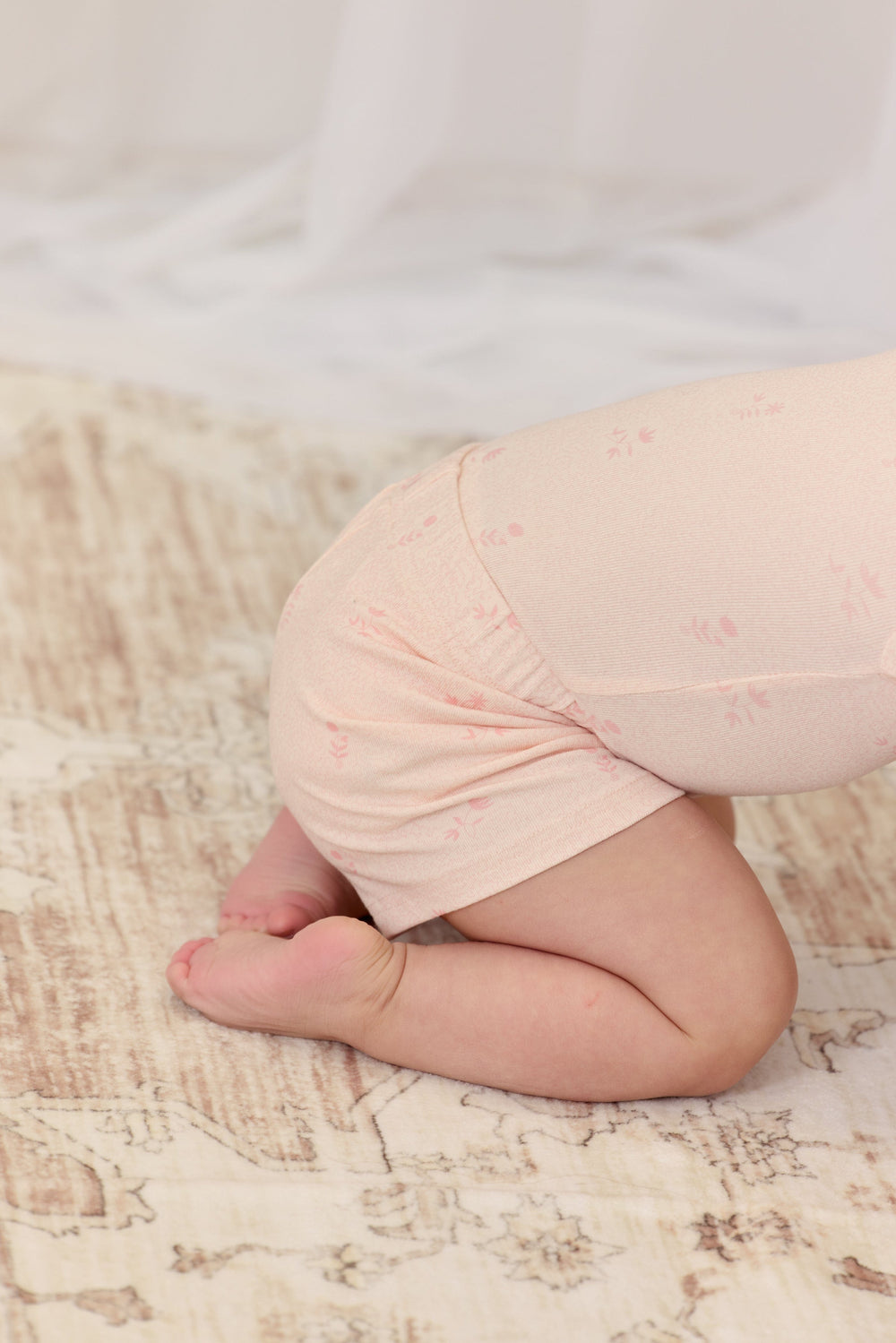 Wildflower Short Legging - Pink