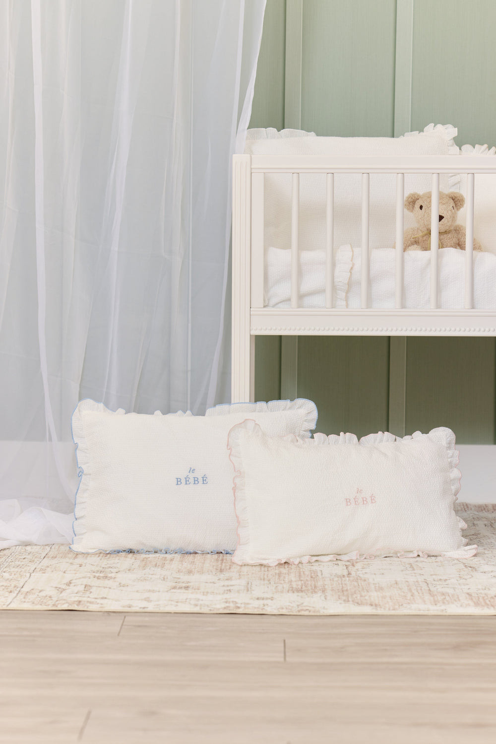 Bebe Crib Set 4PC - Pink