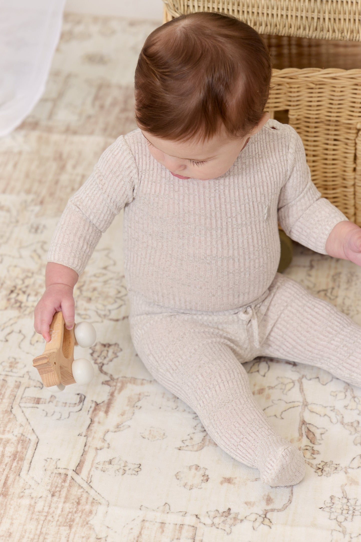 
                  
                    Slub Knit 2PC Set - Natural
                  
                
