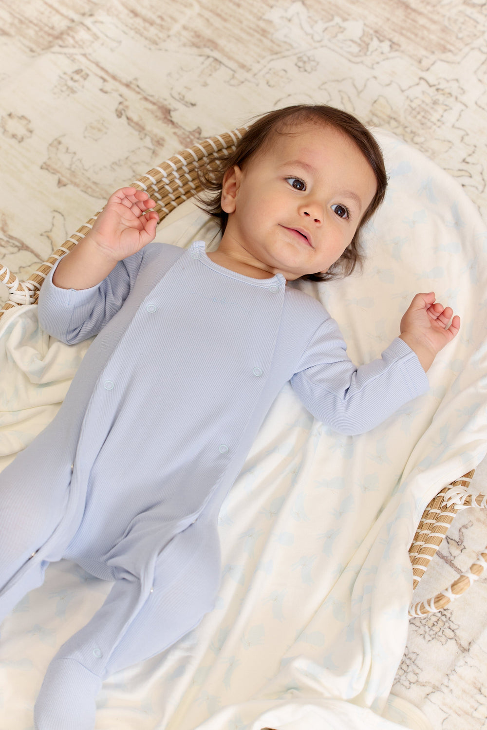 Rib KB Romper - Sage