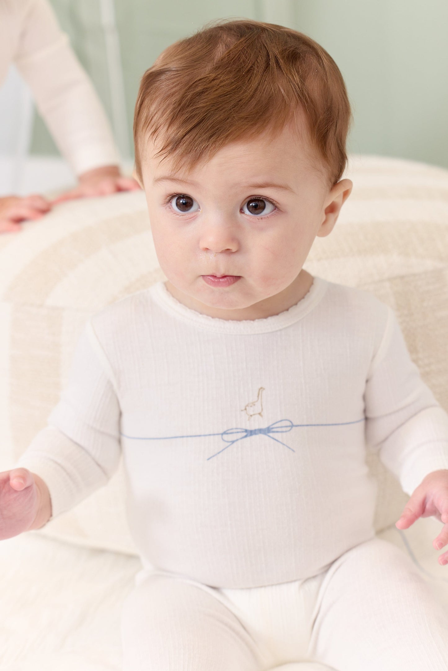 
                  
                    String Bow Romper - Blue
                  
                