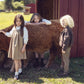 Sienna Pinafore Jumper - Chestnut