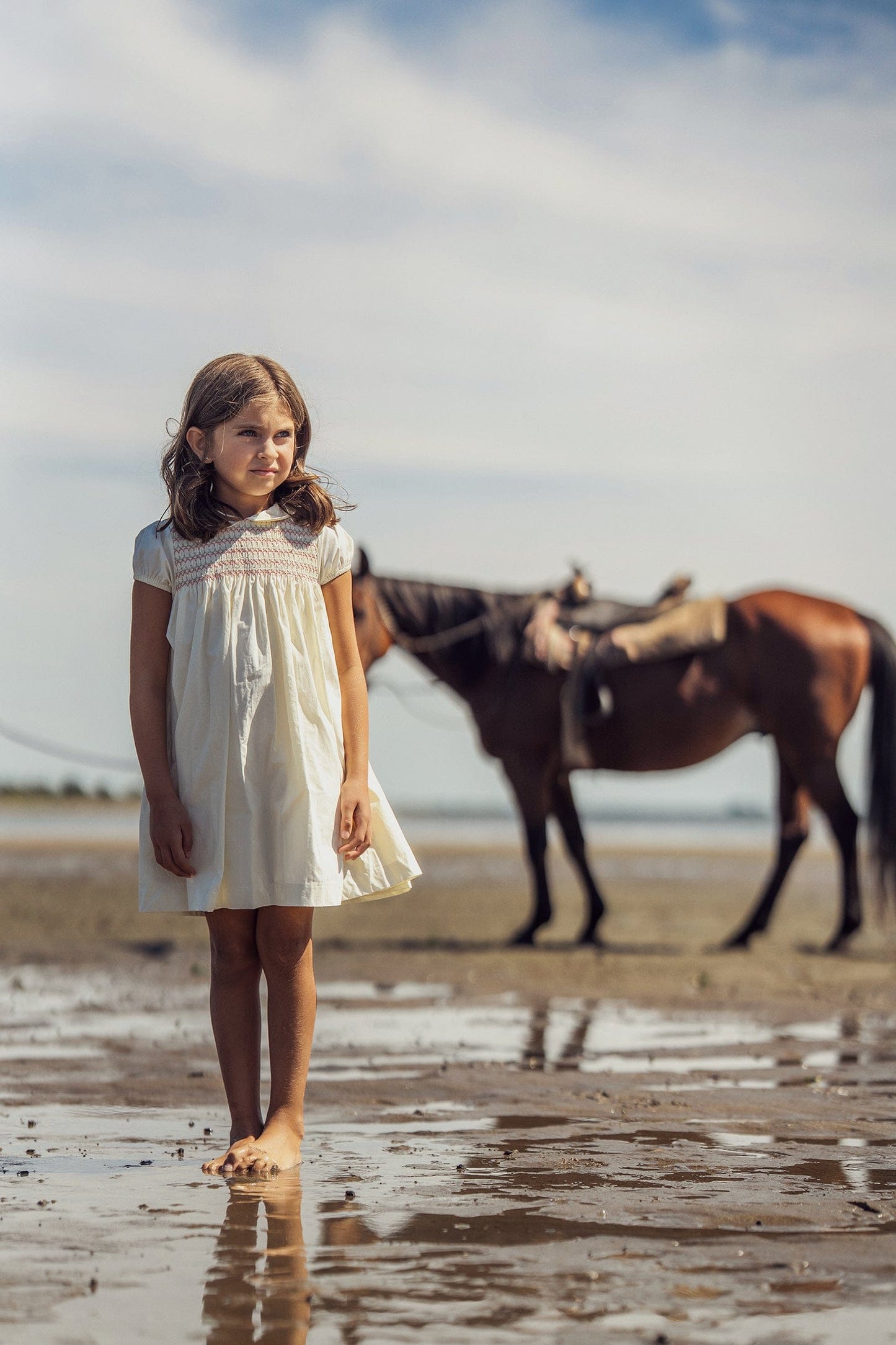 Lorreta Dress - Natural