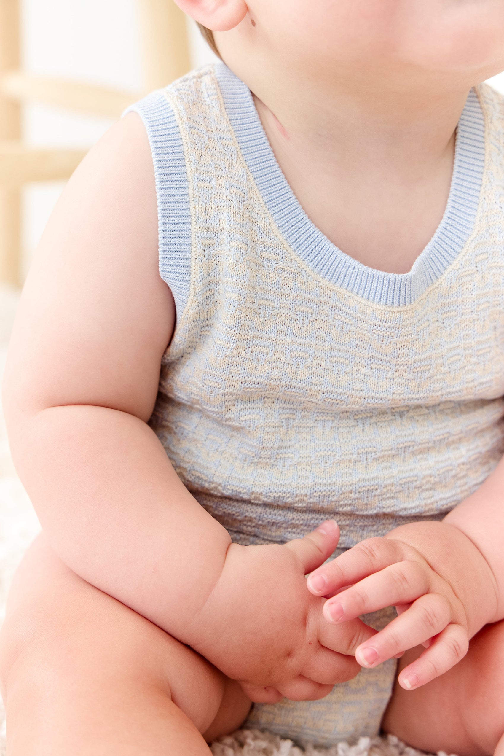 Logan Knit Set - Blue