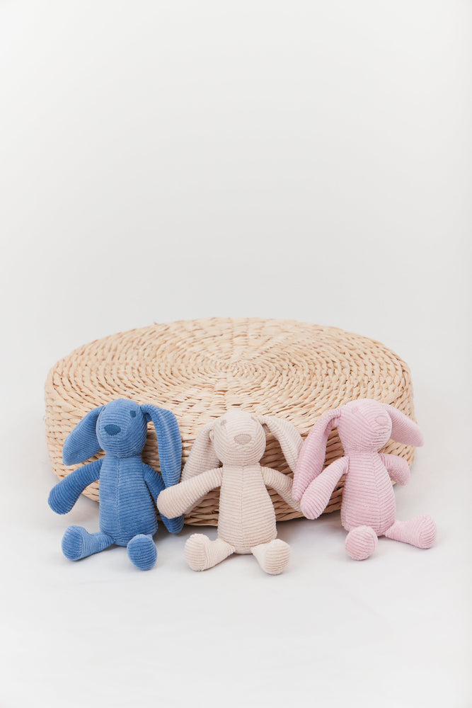 
                  
                    Bunny Stripe Rattle - Pink
                  
                