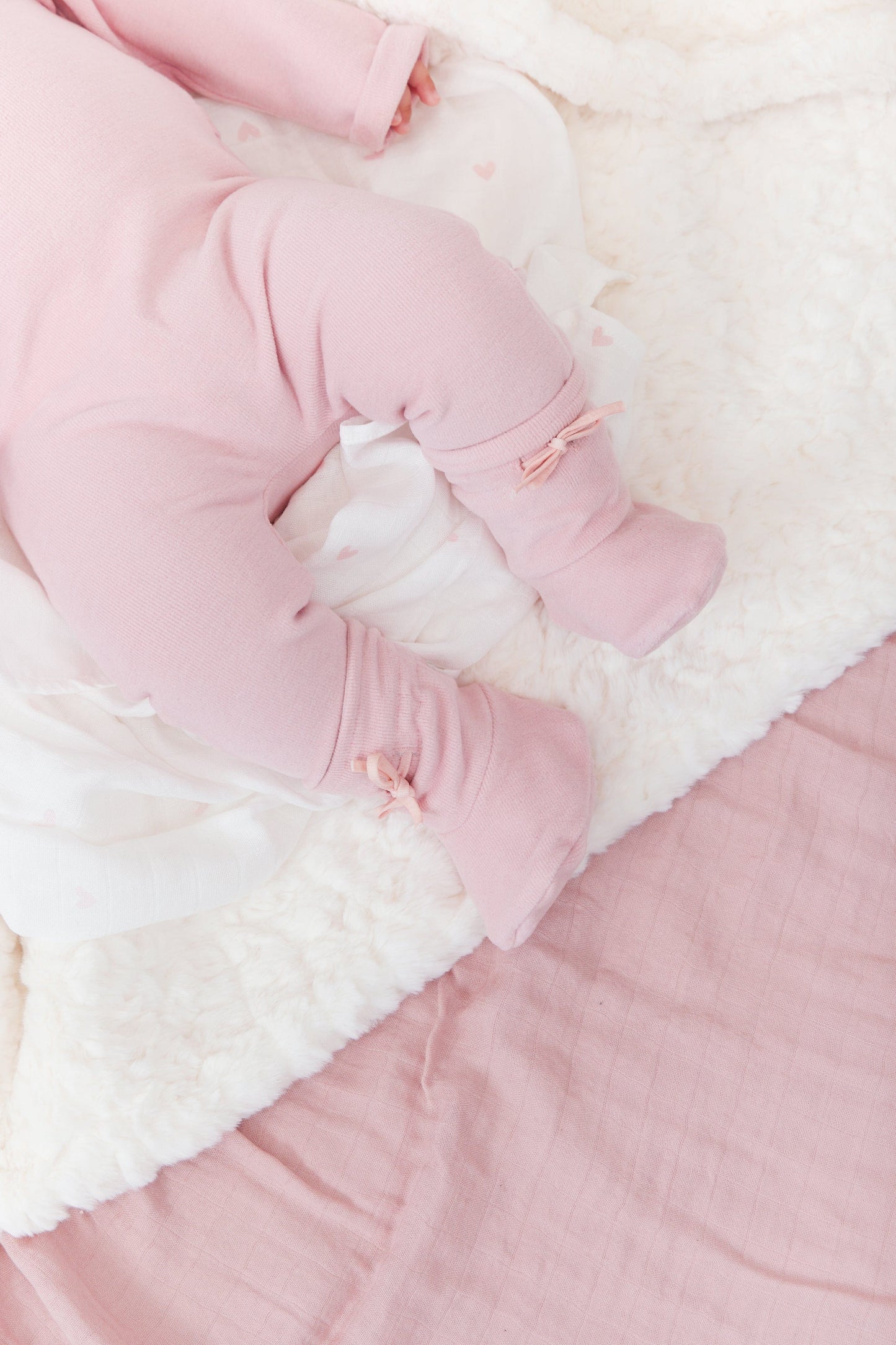 
                  
                    Knit Booties - Pink
                  
                