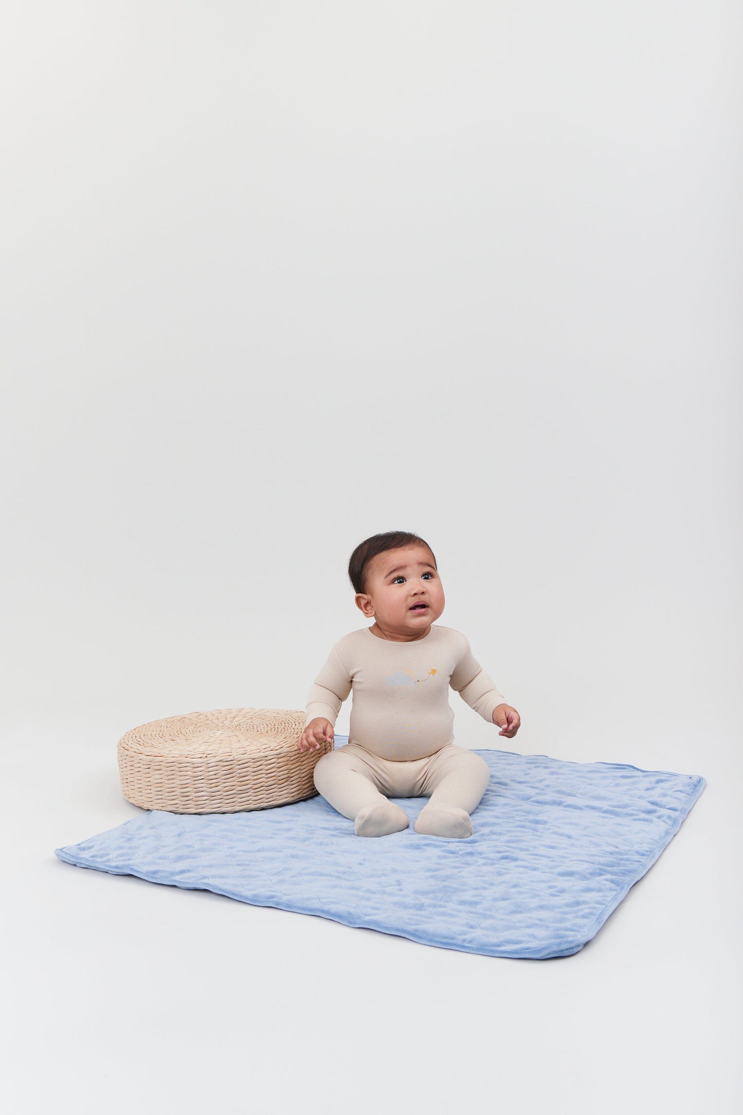 
                  
                    Bisous Padded Blanket - Blue
                  
                