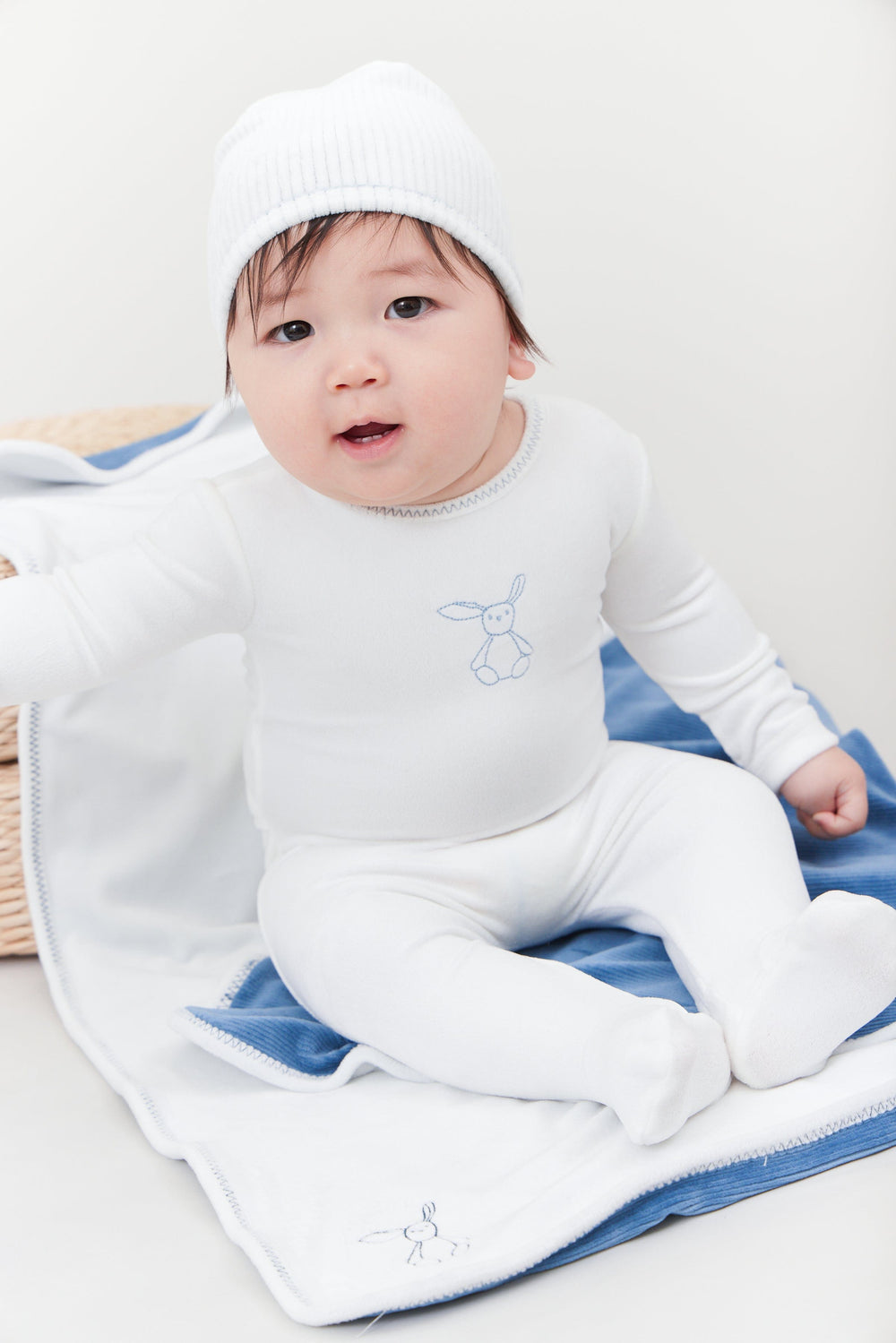 Bunny Romper - Blue