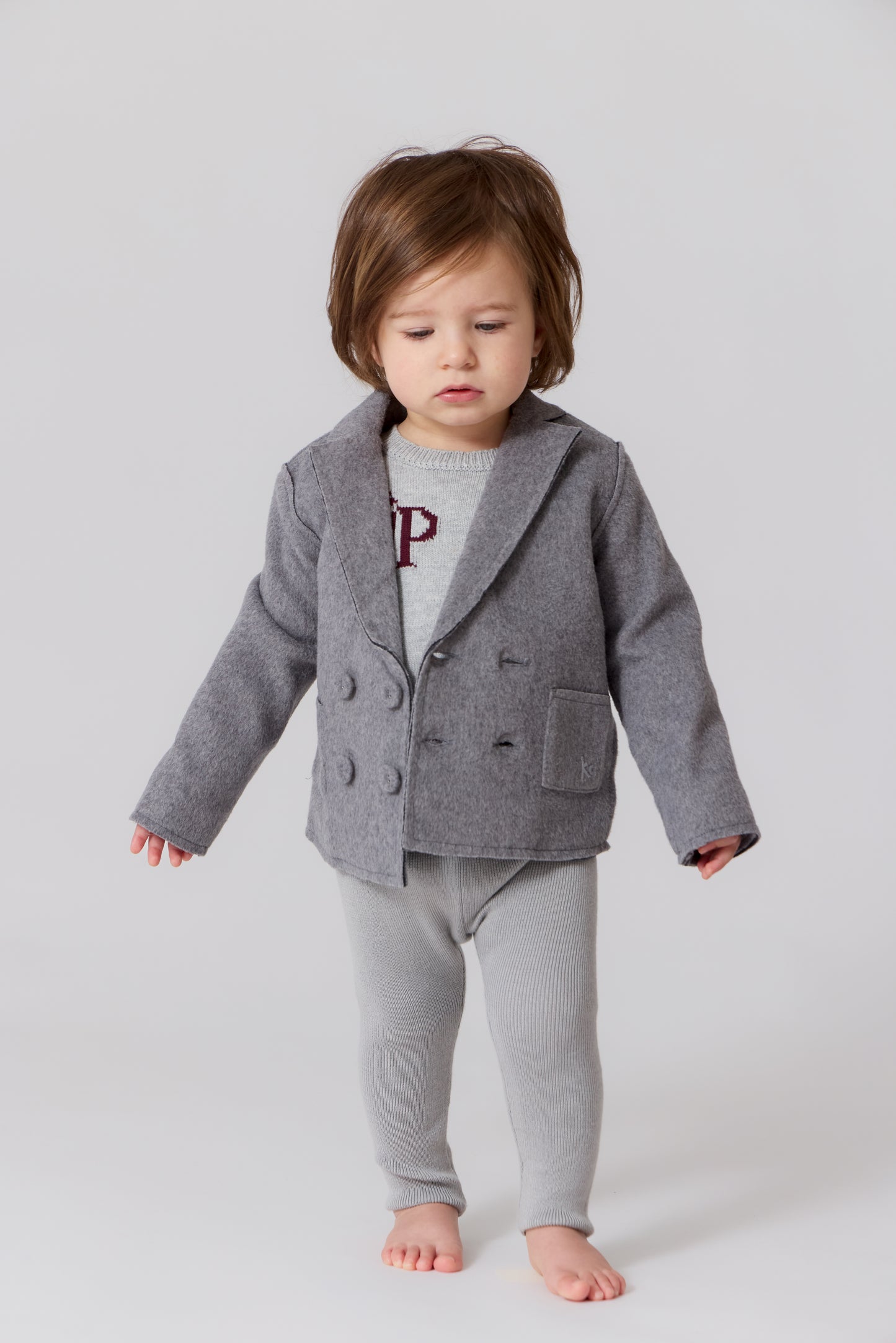 Oscar Knit Set - Cranberry