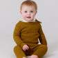 Samantha Knit Set - Mustard