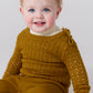 Samantha Knit Set - Mustard