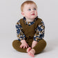Nola Knit Vest Set - Mustard