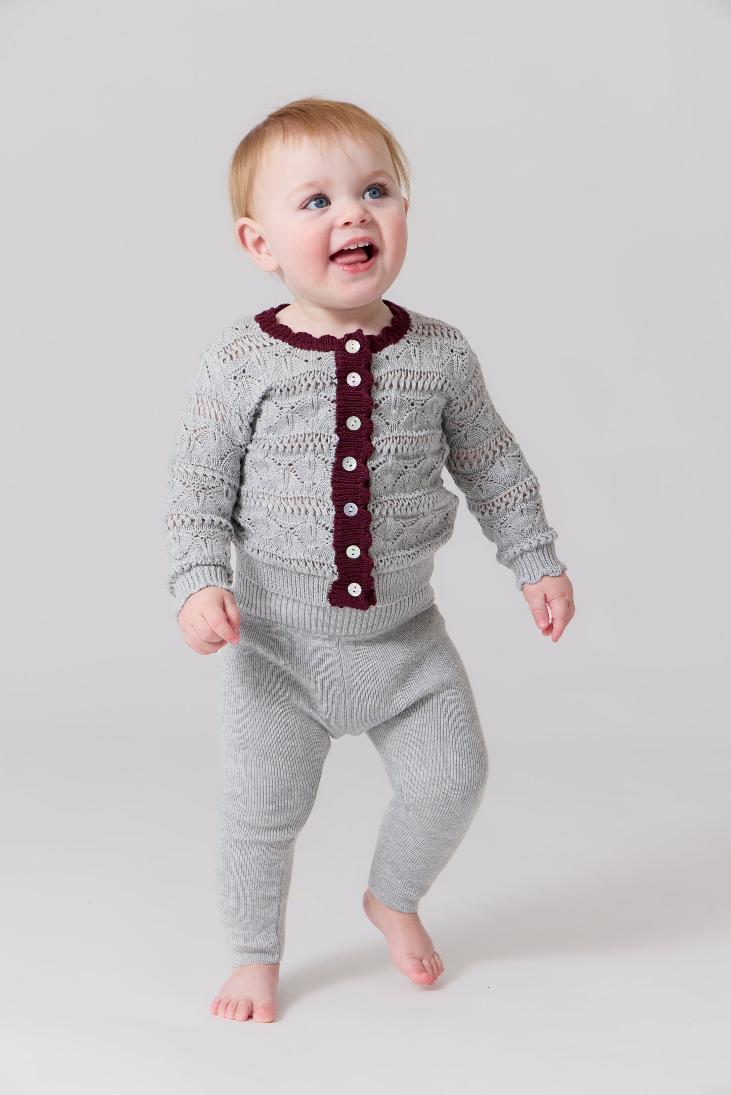 Cynthia Knit Set - Grey