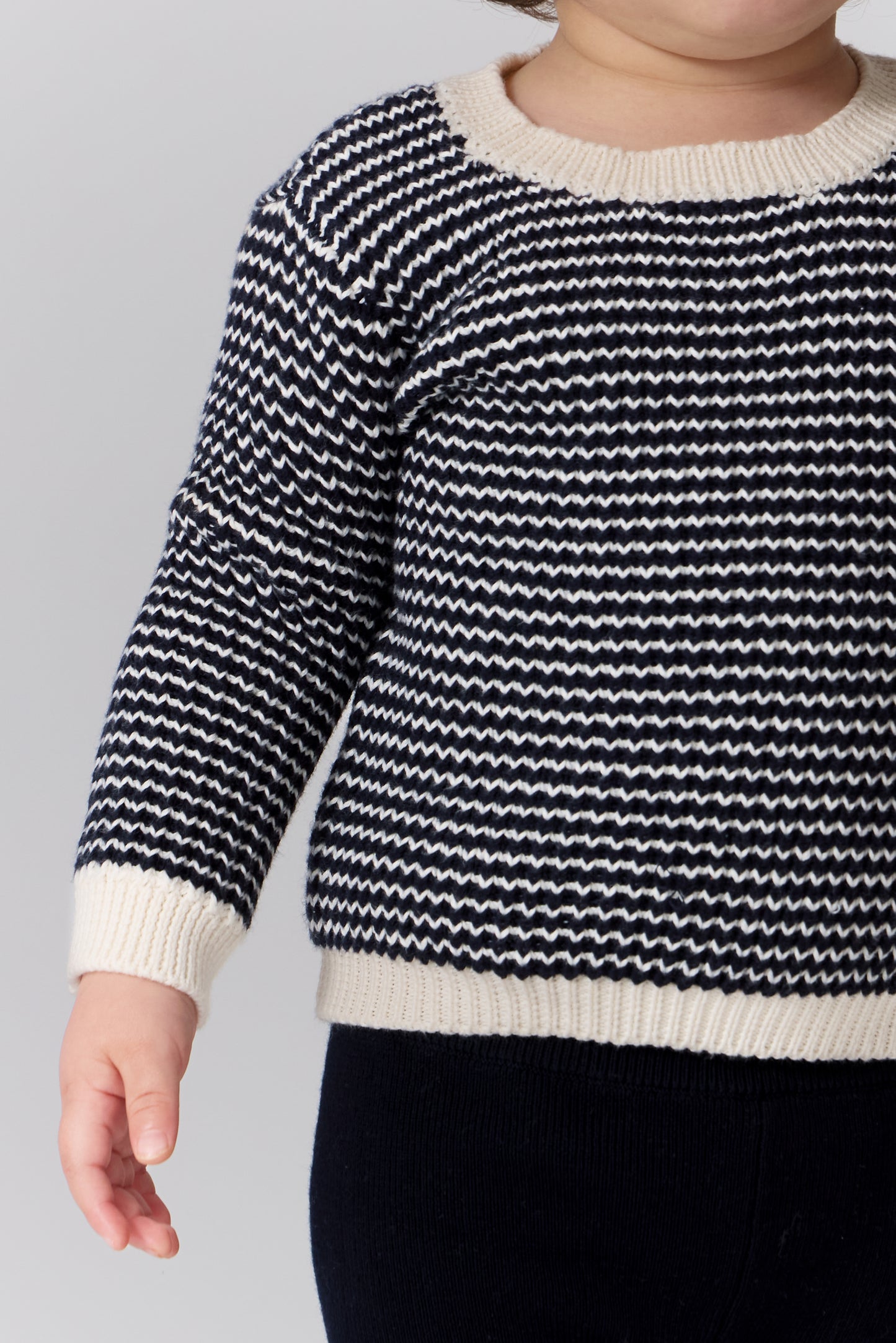 Kenny Textured Knit Set - Navy