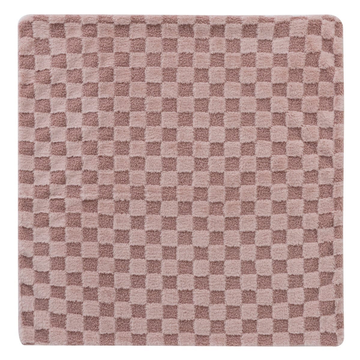 
                  
                    Checkered Fur Blanket - Pink
                  
                