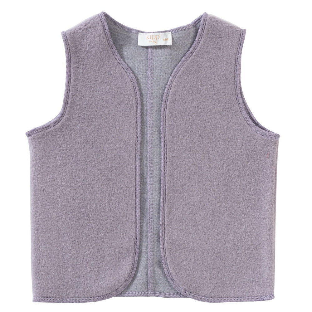 Wool Vest - Lavender