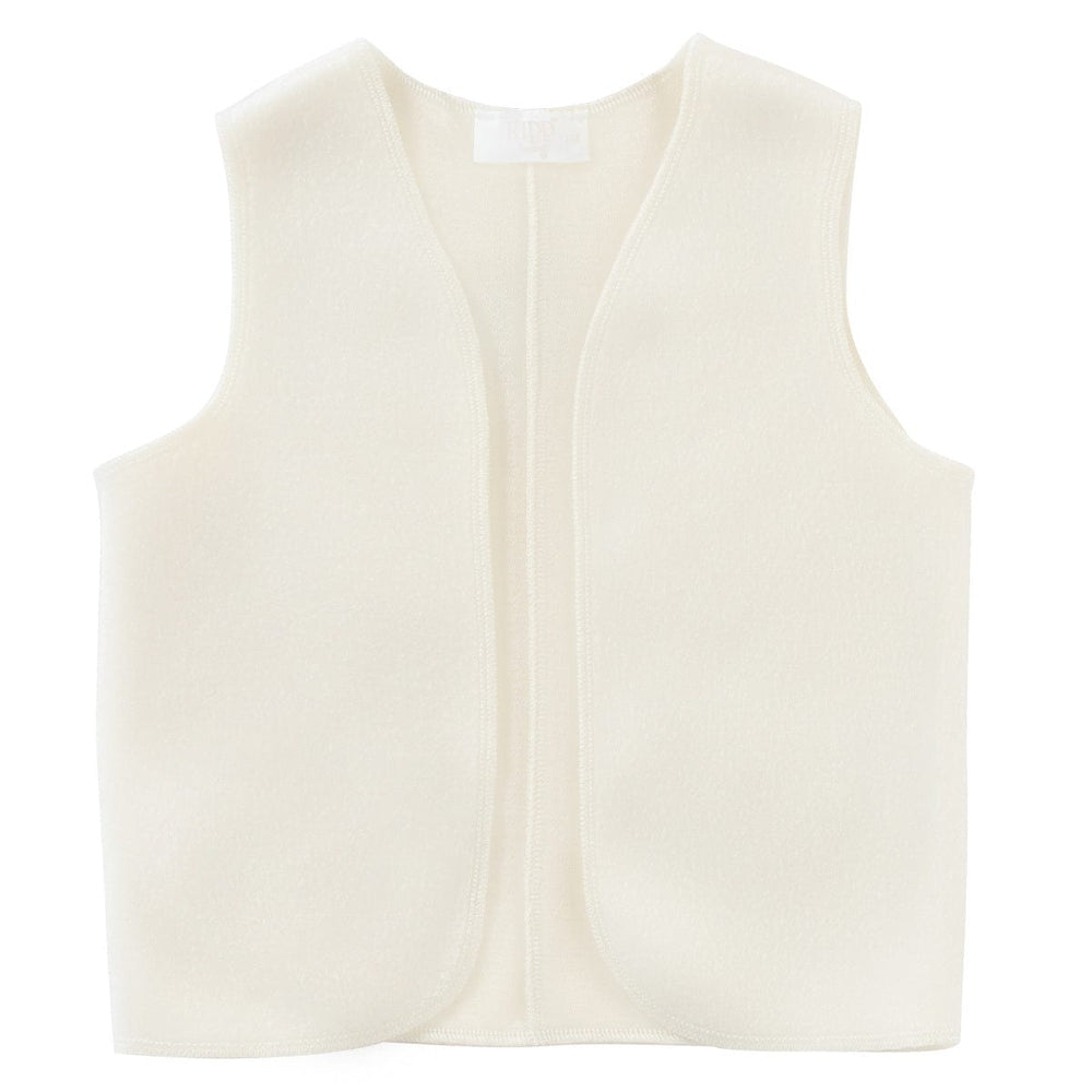 Wool Vest - White