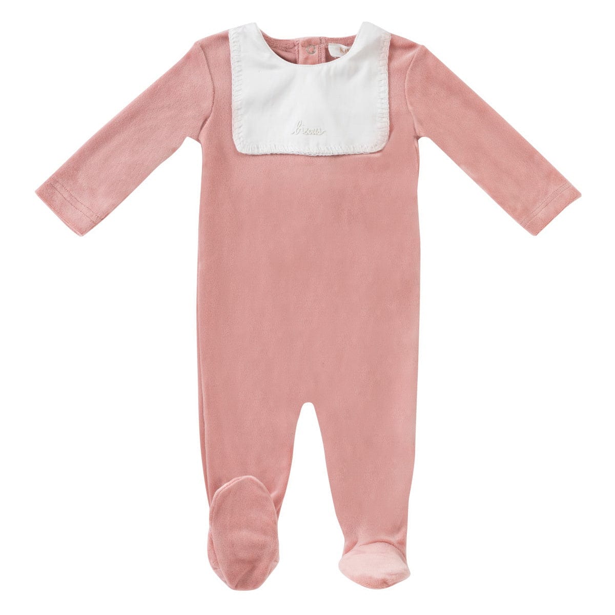 
                  
                    Bib Stitch Romper - Pink
                  
                