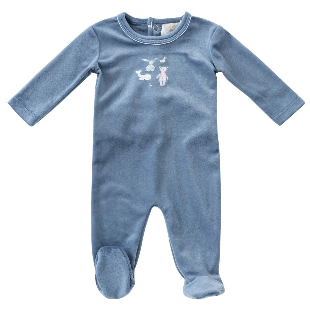 
                  
                    Stuffed Friends Romper - Blue
                  
                