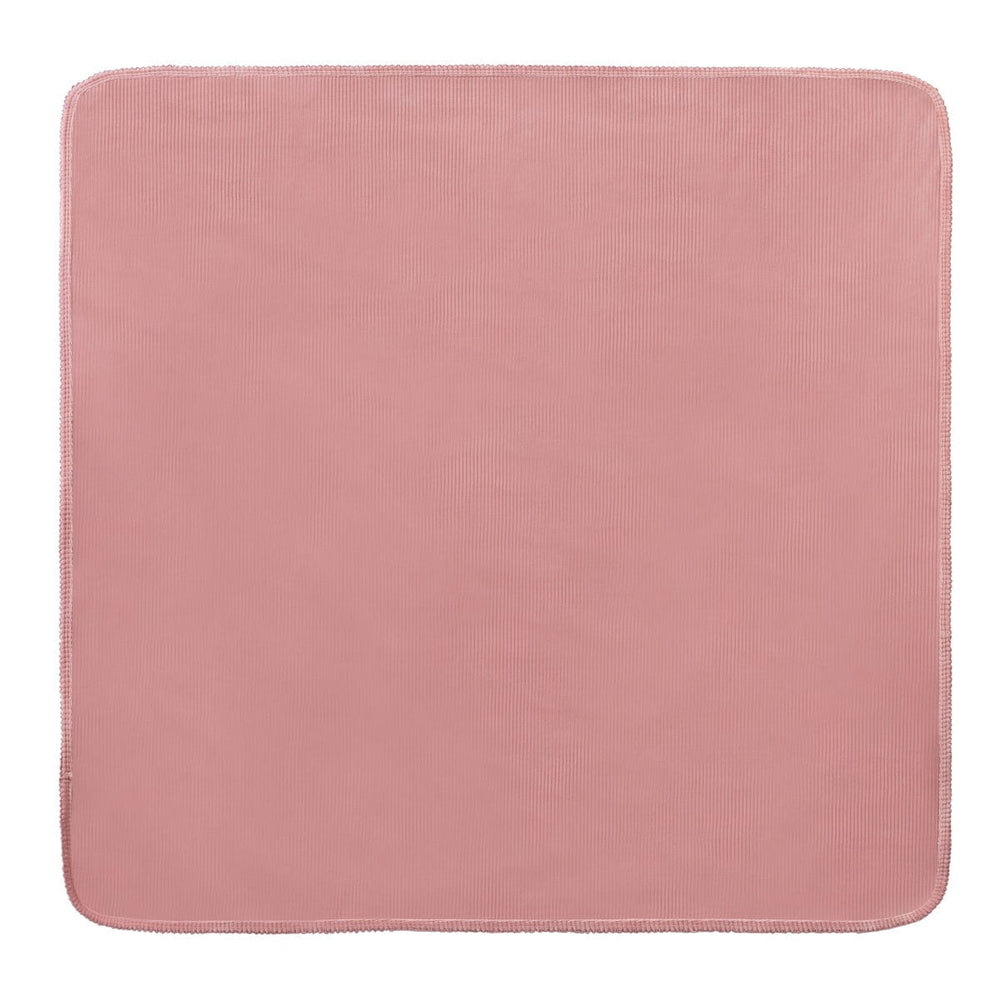 Pointelle Velour Blanket - Grapefruit