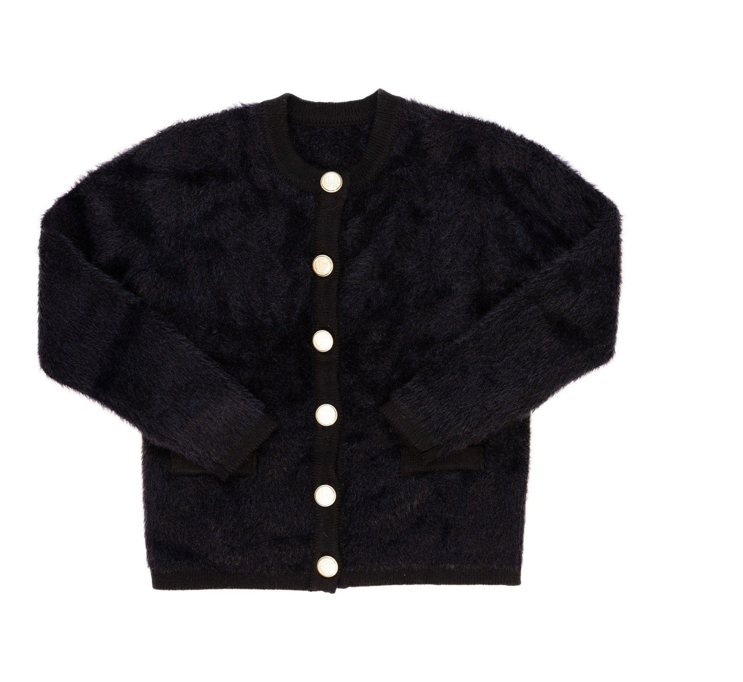 
                  
                    Mohair Cardigan - Black
                  
                