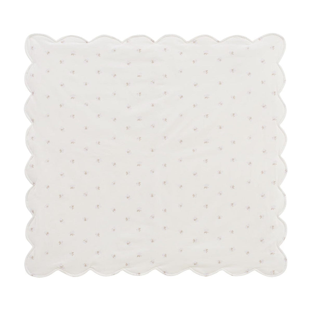 Butterfly Padded Blanket - Violet