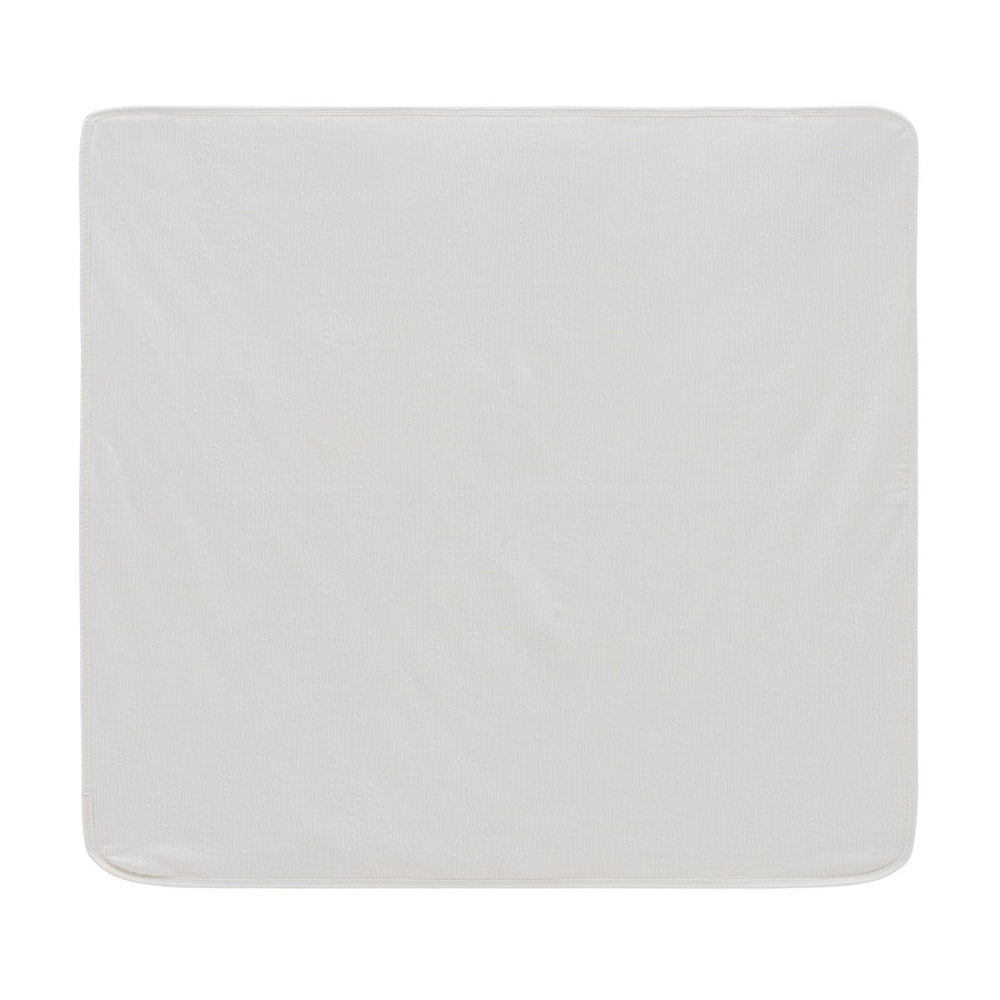Cotton Padded Blanket - White